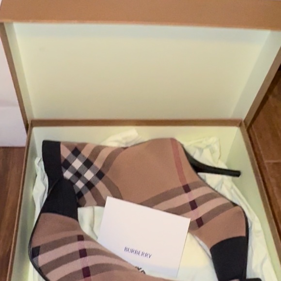 Burberry vintage check sock boots - Picture 3 of 7
